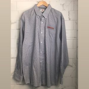 Men’s 49ers Plaid Long Sleeve Button-Down Shirt